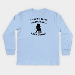 Winston Churchill Kids Long Sleeve T-Shirt